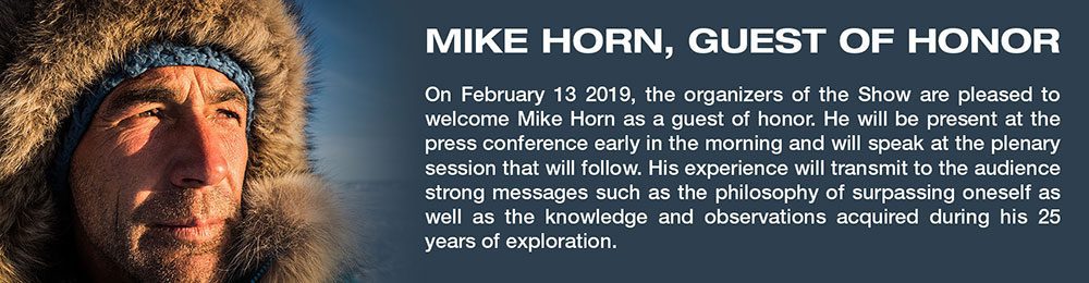 climate show 2019 with Mike Horn