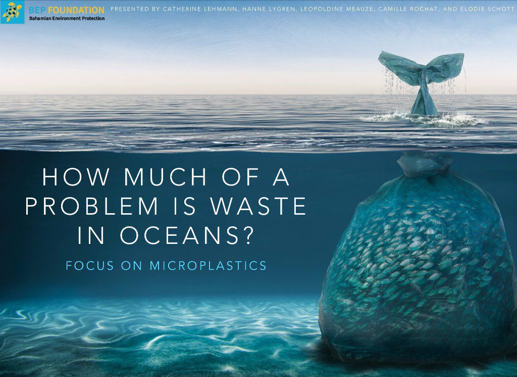 How much of a problem is waste in oceans?