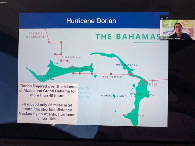 Dorian hurricane on Abaco coral reef Dorian hurricane on Abaco coral reef